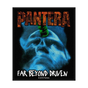 Pantera - Far Beyond Driven Official Standard Patch (Retail Pack)***READY TO SHIP from Hong Kong***